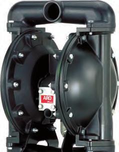1-1/2 Metallic Models ARO PRO 1-1/2 metallic diaphragm pumps achieve flow rates of up to 90 GPM (340.7 LPM) and offer a wide array of material and porting configurations.
