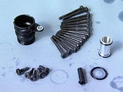 Parts to changing the Mechatronic Example Audi Parts needed Connection socket Oil