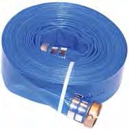 Eagle FLO Blue PVC Discharge Hose Lower pressure discharge hose, blue PVC lining, for light duty water discharge.