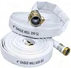 DISCHARGE HOSE Eagle Mill Discharge Hose Medium pressure PVC discharge hose, for light duty water discharge Jacket Type Bulk ID WP Single Double * Standard configuration MxF or CxE * Please specify
