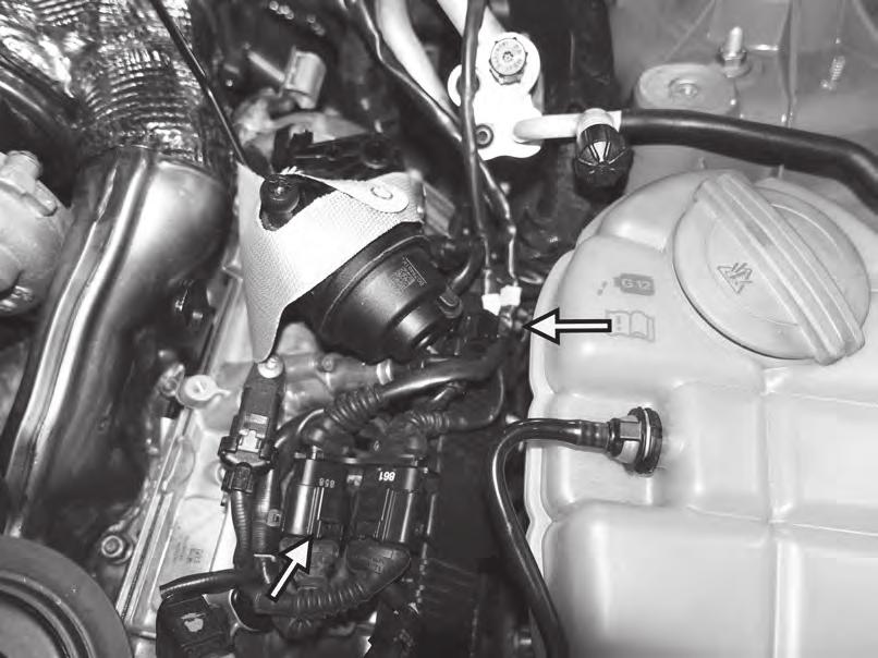 27) Trace the harness from what was the left rear oxygen sensor.