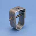 Clevis Hangers 400 Clevis Hanger, Plain Recommended for the suspension of stationary non-insulated pipe lines Conforms with U.S.
