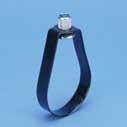 Loop- & J-Hangers 102 Loop Hanger, PVC Coated Recommended for the suspension of stationary non-insulated pipe lines Conforms with Federal Specification WW-H-171 (Type 10), Manufacturers