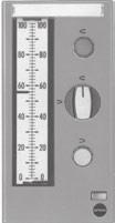 Design and principle of operation 5.4 Type 3416 Indicator The pneumatic indicators are used when connected to control equipment to display measured variables (e.g. temperature or pressure) in standardized pneumatic signals from 0.