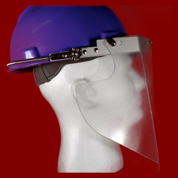 Safety Visors BENT VISOR 40 MIL 25/BOX 25 to 975 1000 to 2975 3000+ RV40PCCPP 10 X 18.5 Bent visor with Two Clips 25/Box $7.25 $6.75 $6.