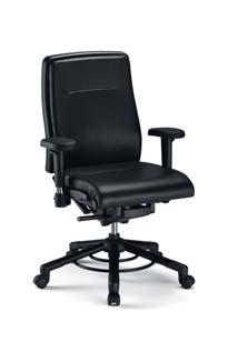 All 24 h chair models come with an Interstuhl longterm warranty of five and a full warranty of three years.