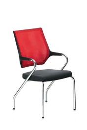 Swive chair with fuy uphostered backrest, headrest, height-adjustabe umbar support, 3D adjustabe armrests, poished auminium base