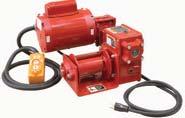 FINISHES CRNES ND WINCHES SERIES Crane Finishes for Coander Series ll cranes come standard with Electrostatic Powder Coat red finish.