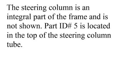 Replacement Parts STEERING COLUMN B0-248; B0-254; BT-248; BT-280 (36v & 48v) Item No. Part No.