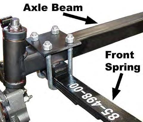 Front Axle REMOVE This section is one section of a complete service manual. Before starting any procedure, read all warnings and instructions that are located in the Service Guidelines chapter.