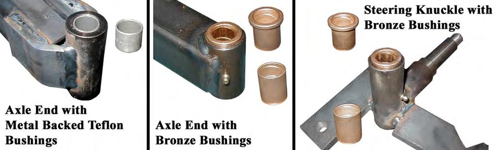 B0-248; B0-254; BT-248; BT-280 (36v & 48v) REPLACE KING PIN/BUSHINGS Front Axle This section is one section of a complete service manual.