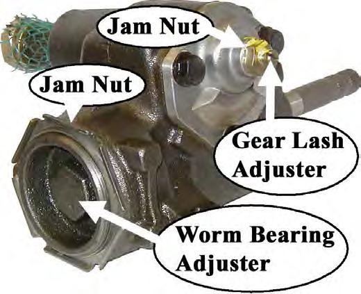 B0-248; B0-254; BT-248; BT-280 (36v & 48v) ADJUST STEERING GEAR Steering This section is one section of a complete service manual.