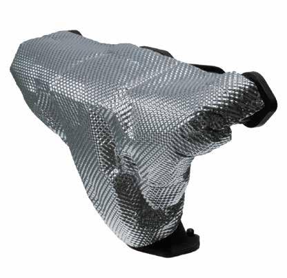 EXHAUST INSULATION HEATSHIELD - ARMOR SLEEVING SERIES Header Armor 1800 F 2200 F Don t let the heat of your engine make you sweat!