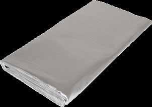 HEATSHIELD HEATSHIELD & THERMAL BARRIERS SLEEVING Thermaflect Cloth Thermaflect Cloth is a heatshield with a high-quality mirror-like finish compared to most other reflective aluminized cloth mats.