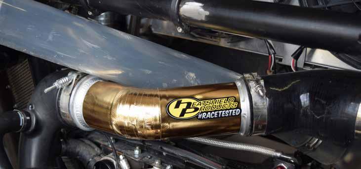 Cold-Gold Tape Sometimes, you also want a heat shield that will look just as good as the rest of your vehicle!