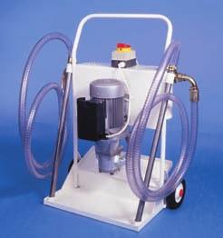 HF10 FILTRATION UNIT The HF10 range of trollies is the ideal tool for decontaminating oil by removing suspended particles either by flushing or continuous cleaning.