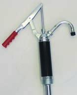 49 DOUBLE ACTING SEMI-ROTARY HAND PUMPS Manual action pumps suitable for transferring fluids listed.  Construction in cast Iron with wooden spindled handle Flanged fittings on both sides.
