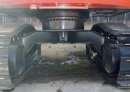 Undercarriage High quality custom engineered, heavy duty forestry undercarriage.
