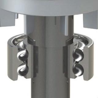 MOTOR SHAFT The whole range is equipped with AISI 431 stainless
