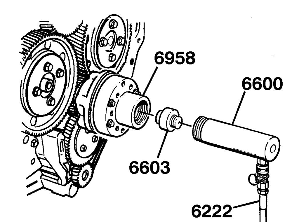 Volvo Trucks North America, Inc. Date Group No. Page TSI 11.2001 215 004 5(11) 2 4 Fig. 4: Aligning camshaft W2000936 Fig.