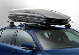 roof carrying equipment. Engineered specifically for your XE. 2.