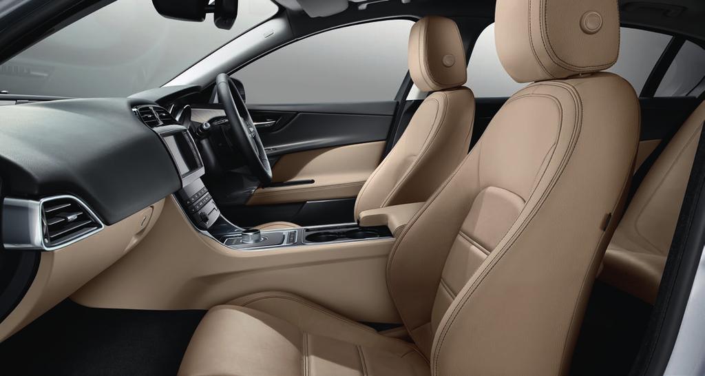Interior Shown: Latte leather seats with contrast stitch, facia upper, Latte