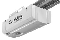 GARADOR Automation and Accessories Automation and Accessories Operators GaraMatic operators are an ideal match for all current Garador up & over and sectional doors.