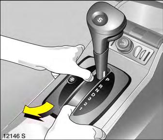 Re-selecting P locks the selector lever again. Have cause of power supply interruption remedied. We recommend that you consult a Vauxhall Authorised Repairer.