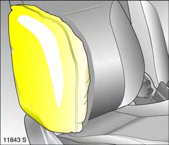 When triggered, the side airbag inflates in milliseconds to form a safety cushion for the driver or front passenger in the respective door area.