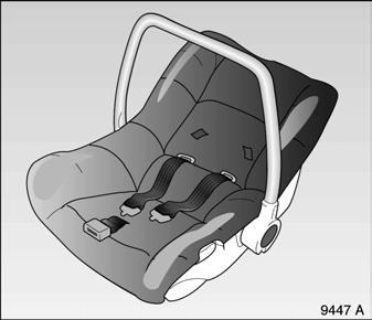 Vauxhall safety cradle without transponder From birth up to a weight of 10 kg.