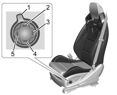 56 SEATS AND RESTRAINTS To adjust the seatback, see Reclining Seatbacks 0 58. To adjust the lumbar support, see Lumbar Adjustment 0 57. Some vehicles are equipped with a Safety Alert Seat.