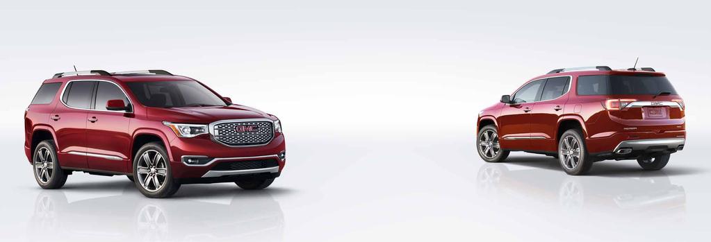 DENALI THE PEAK. THE PINNACLE. THE NAME SAYS IT ALL. The Acadia Denali truly Commands Respect.