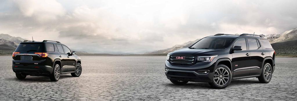 ALL TERRAIN OUR NEWEST FRONTIER: THE FIRST-EVER ALL TERRAIN. Some of the best areas have no paved roads. But now, that won t stop you thanks to the new Acadia All Terrain.