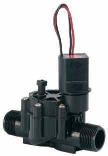 filter Ease of Service - Flow control mechanism on 100-DVF model - Manual ON/OFF control with 1/4-turn of solenoid.