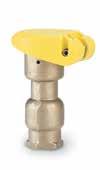 VALVES RC SERIES: 5LRC Brass Quick-Coupling Valves and Keys Quick-Coupling valves provide underground water supply outlets for installations ranging from residential lawns to city parks.