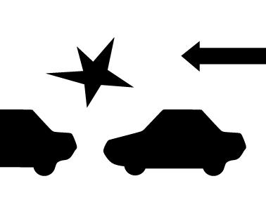 When a vehicle is detected, the vehicle ahead indicator will display green.