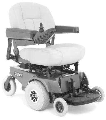 III. YOUR POWER CHAIR THE JAZZY 1113 ATS Your power chair has two main assemblies: the seat and the power base. See figure 5.