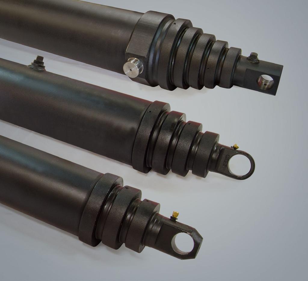 Hyco Single Acting Telescopic Cylinders