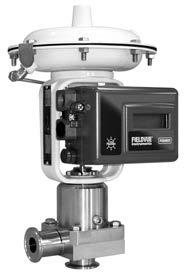 84000 Angle Sanitary Valve with Baumann 32 Actuator and FIELDVUE DVC2000 Digital Valve Controller Scope of Manual This instruction manual includes installation, maintenance, and parts information for