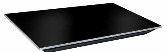 Portable Rectangular Heated Black Glass Shelves The Hatco Heated Black Glass Shelves have a heated ceramic glass surface to create uniform heat across the entire surface and are made of approved