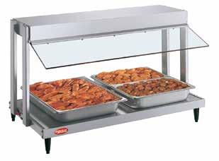 Mini-Merchandisers Hatco s convenient Mini-Merchandisers create impulse sales by placing fresh product in front of customers.