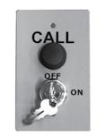 only) *Landing call only - Flush mount with push buttons control