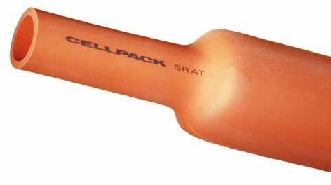 Heat-shrink tubing Medium Voltage 2013 SRAT Thick wall heat-shrink tubing Shrinkage ratio 3:1 Thick-walled Stabilized against UV rays Halogen-free Non-corrosive Infusible Highly resistant to