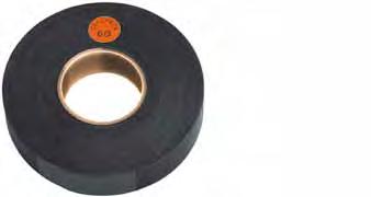 Tapes No. 60, No. 62 High-voltage insulation tape self-amalgamating, pliable Easy application Fuses to form a homogeneous, cavity-free compound within a short space of time.