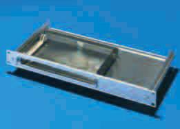 EMC gaskets Option of installing 1 VME or CompactPCI board horizontally or 1U Material/Surface Finish: Side Panels: Extruded aluminum section, untreated
