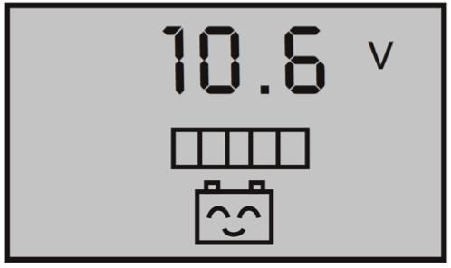 At this interface, press for greater than 5 seconds (>5 seconds). The number will start to flicker, which means the controller enters into the interface to set the load modes.