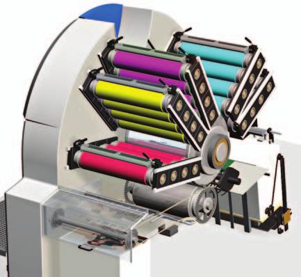 L i n e a r g u i d a n c e s y s t e m s Powerful and straight to the point Designers of printing machines are increasingly using the advantages of linear technology to solve design challenges.