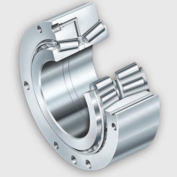 Matched tapered roller bearings used as locating bearings have proven to be a reliable and efficient solution.