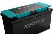 advantages of Mastervolt Lithium Ion batteries: Less weight and space. Much longer lifetime then traditional batteries.