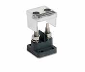 PLATE Stud with powering tap plate M10 & M8 4 additional small cable ends 4xM4, 4x 50 A BATTERY TERMINAL TYPE D TO M10 STUD + Battery terminals Type D to stud M10 or M12